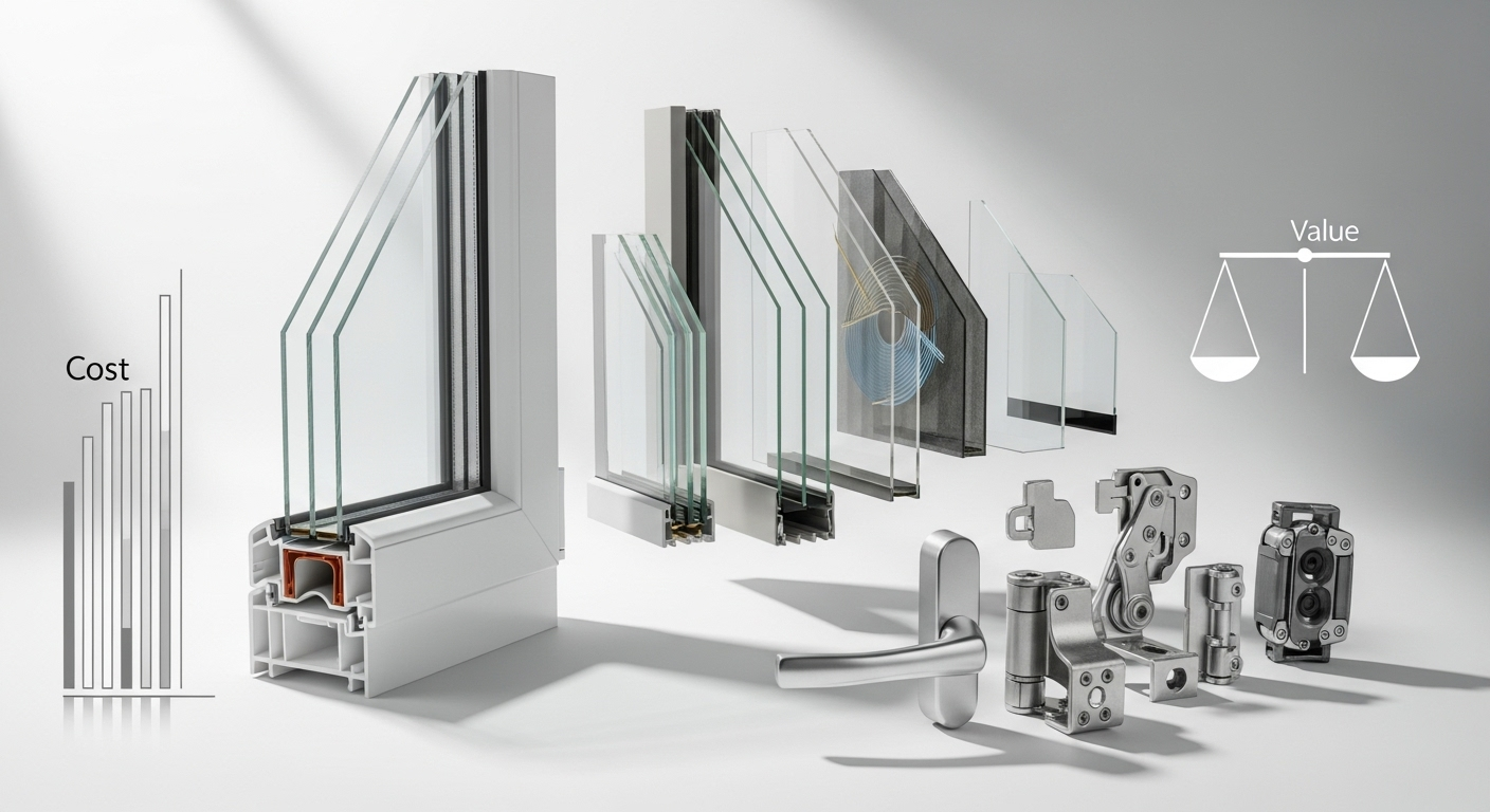 Factores que determinan el costo de una ventana costo de ventanas de PVC